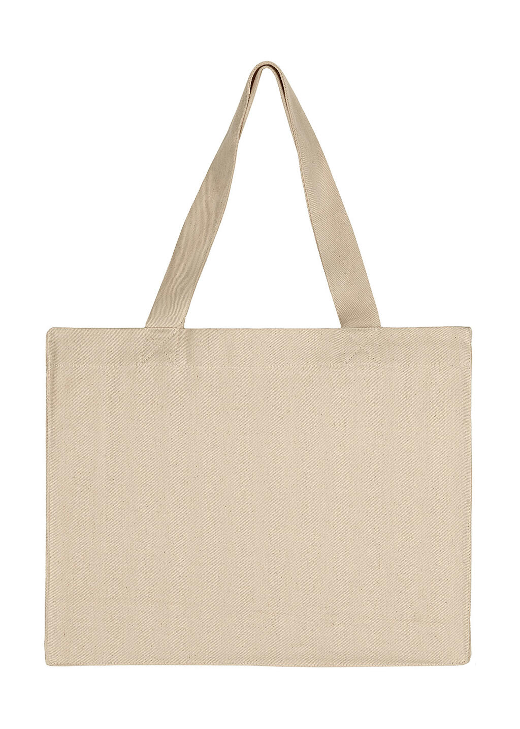 Canvas Wide Shopper with Fold LH