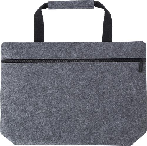 RPET felt document bag Scarlett