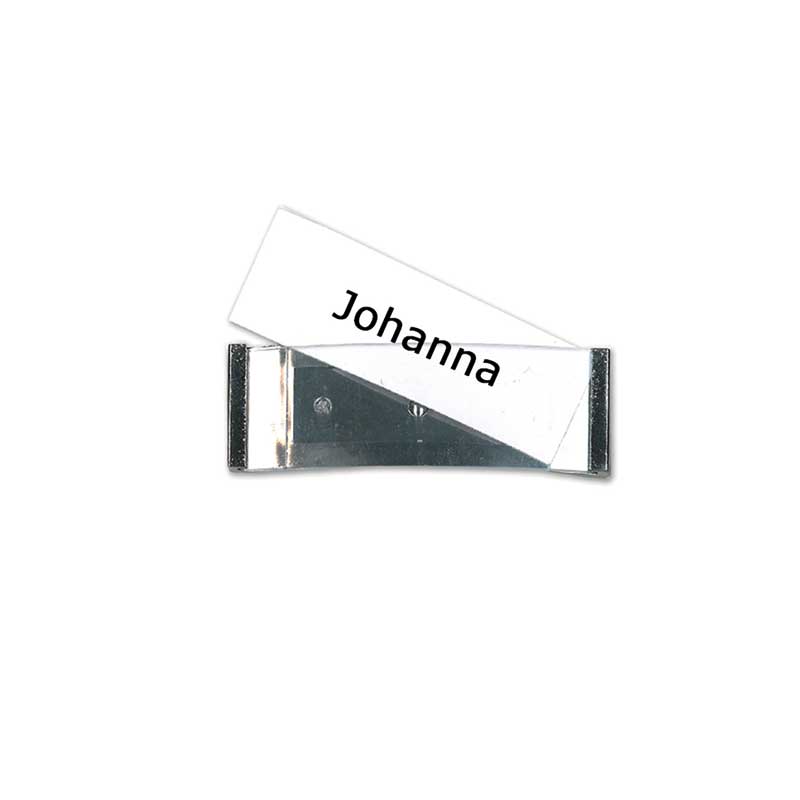 Name badge Window Light shiny